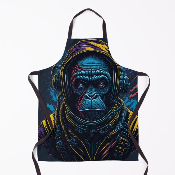 Item preview, Astro-Chimp Chronicles| The Final Frontier: Ape Edition| Simian Space Odyssey| Galactic Ape Escape designed and sold by RedArtG09.