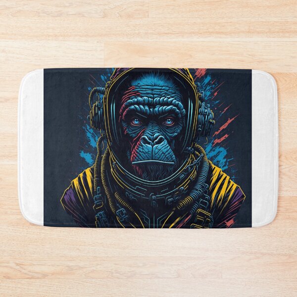 Item preview, Astro-Chimp Chronicles| The Final Frontier: Ape Edition| Simian Space Odyssey| Galactic Ape Escape designed and sold by RedArtG09.