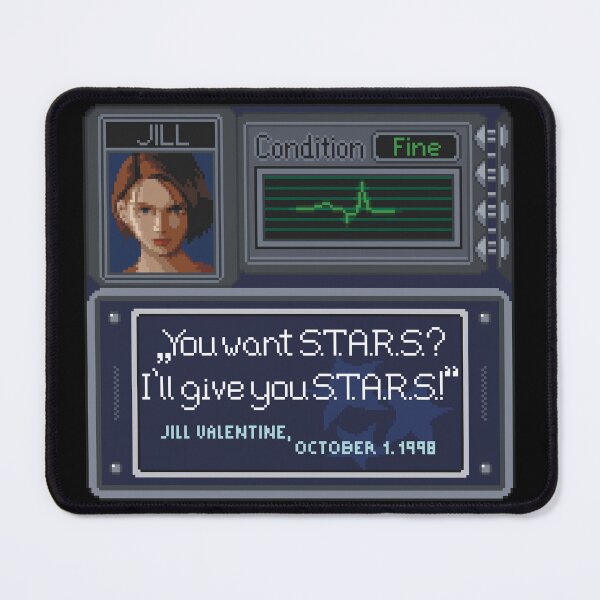 Item preview, Resident Evil Carlos Pixel Art designed and sold by AlleenasPixels.