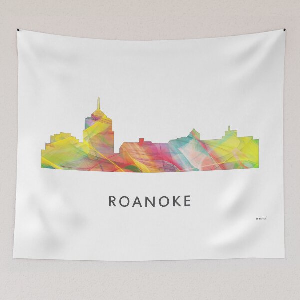 Item preview, Roanoke, Virginia Skyline WB1 designed and sold by Marlene Watson-Hall.