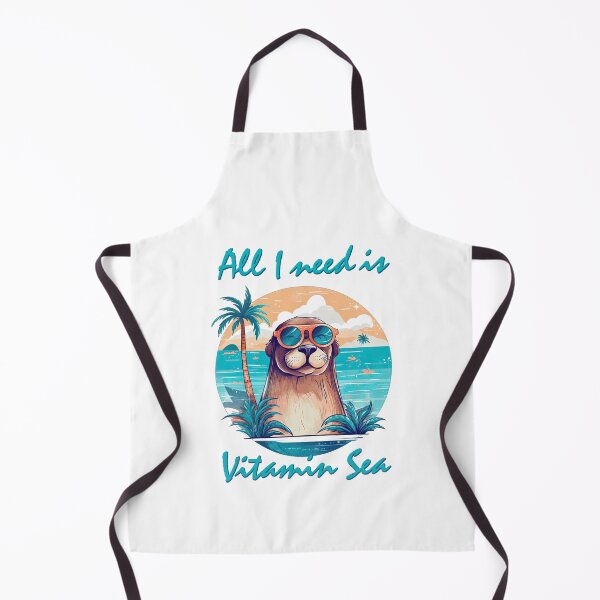 Item preview, All I need is Vitamin Sea with Otter Seal designed and sold by TeePulseMania.