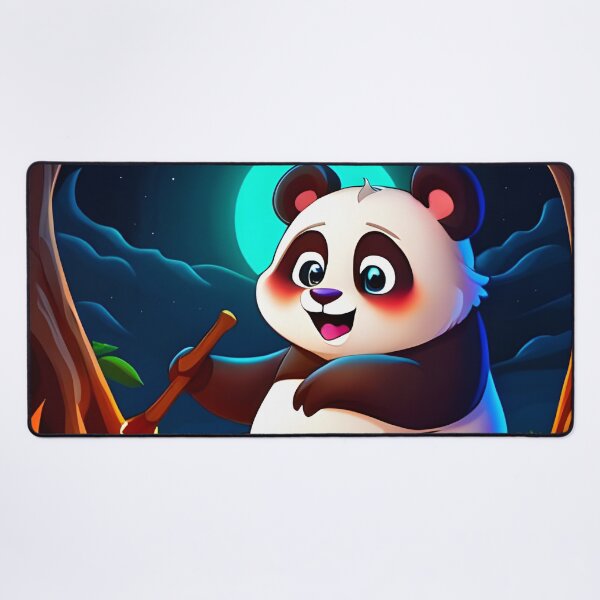 Item preview, Chubby Panda Camping by the Fire designed and sold by ZarliaShop.