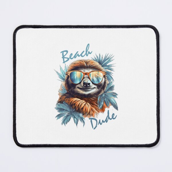 Item preview, Beach Dude Sloth designed and sold by TeePulseMania.