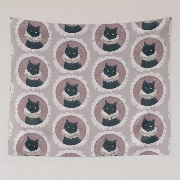 Item preview, Renaissance Cat Portrait designed and sold by -DearTreehouse-.