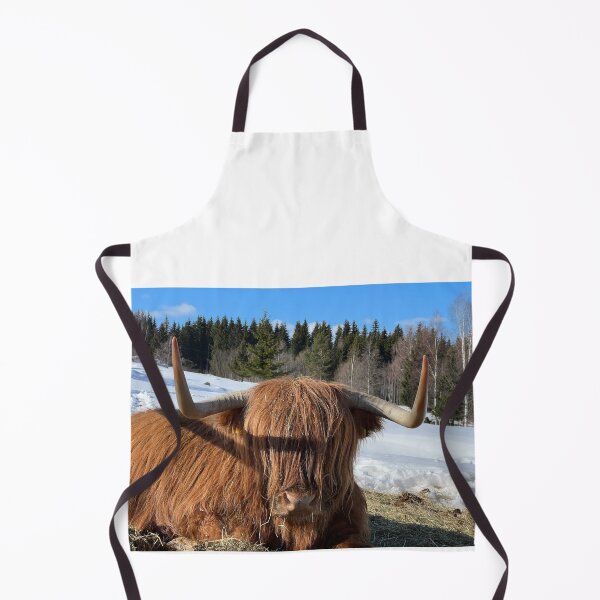 Aperçu de l'œuvre Scottish Highland Cattle Cow 4370 créée et vendue par SaarelaHighland.