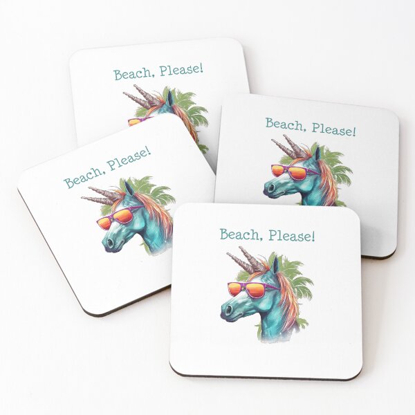 Item preview, Beach, Please Binecorn Unicorn Bicorn designed and sold by TeePulseMania.