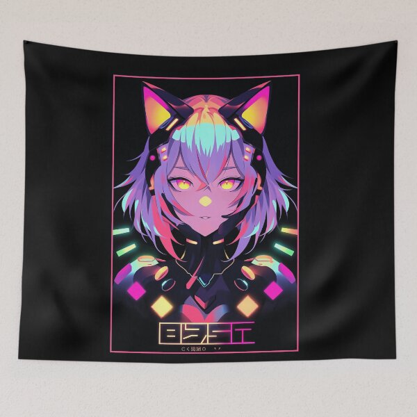 Item preview, Anime Cat Girl | Quality Anime Design | Chibi Cat Girl Miaw | Manga Anime Art designed and sold by AlNoah.