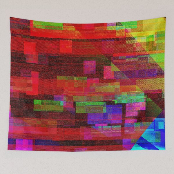 Item preview, Glitch Pattern Ultra Bright designed and sold by gtcdesign.