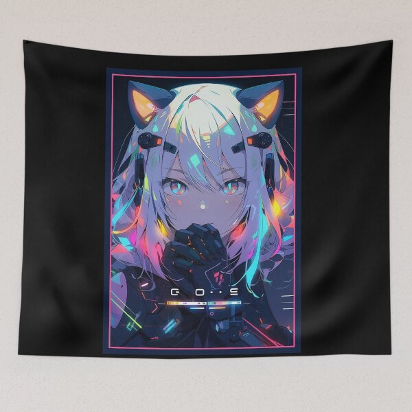 Item preview, Anime Cat Girl | Quality Anime Design | Chibi Cat Girl Miaw | Manga Anime Art designed and sold by AlNoah.