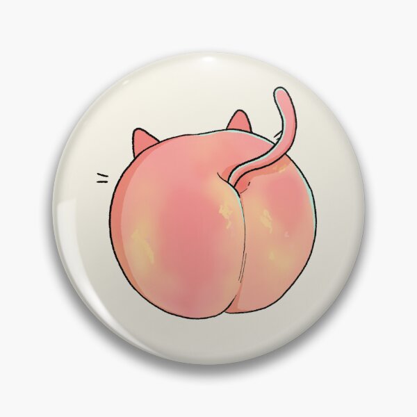Item preview, peach cat butt designed and sold by kaboodel.