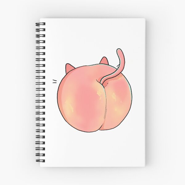 Item preview, peach cat butt designed and sold by kaboodel.
