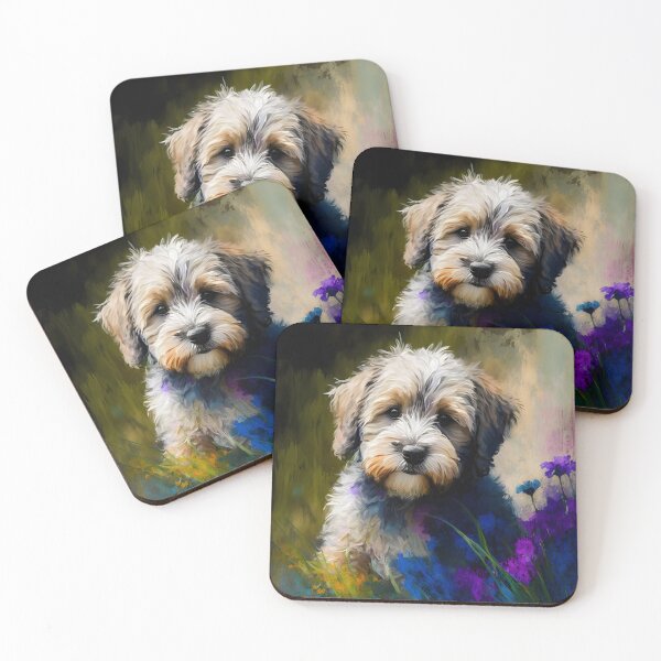 Item preview, A dog in the garden 4 designed and sold by Cr-AI-tive.