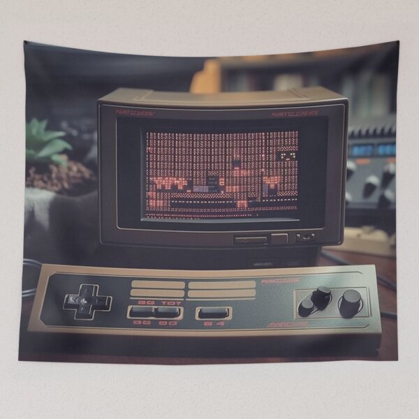 Item preview, Console Nostalgia: A Pixelated Blast from the Past designed and sold by RobotBadGuy0.
