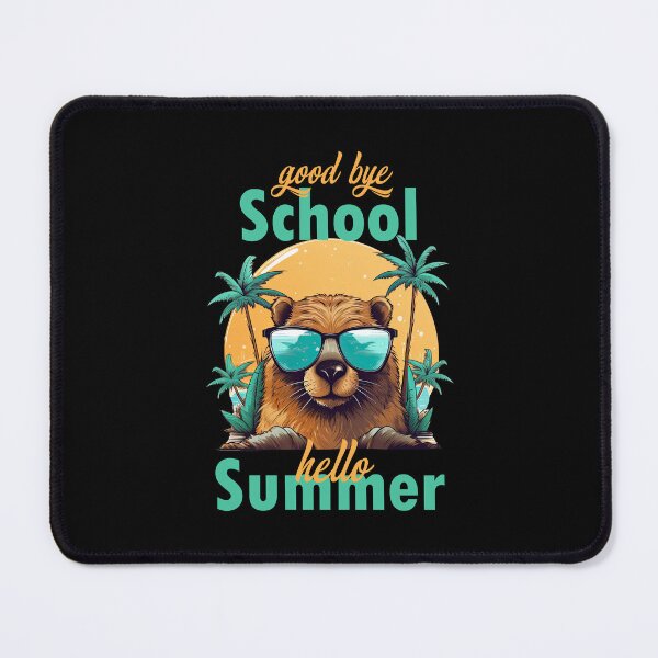 Item preview, Good bye School, hello Summer Beaver designed and sold by TeePulseMania.