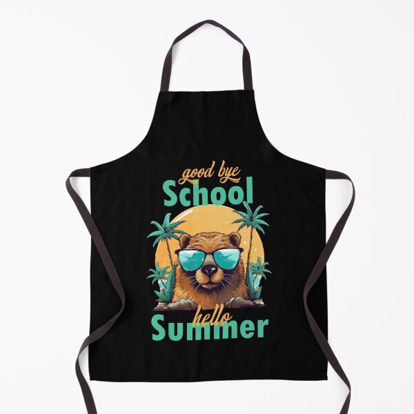 Item preview, Good bye School, hello Summer Beaver designed and sold by TeePulseMania.