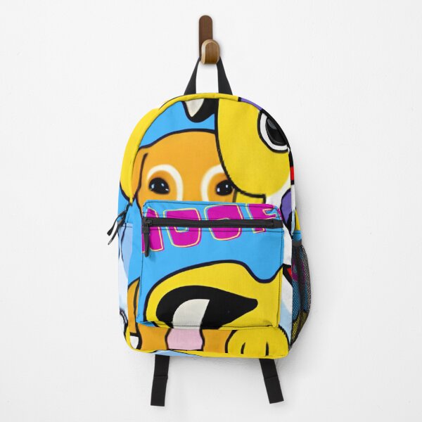 Item preview, Three Cute Colorful Dogs Woofing and Waiting For You to Come Home designed and sold by beddreams.