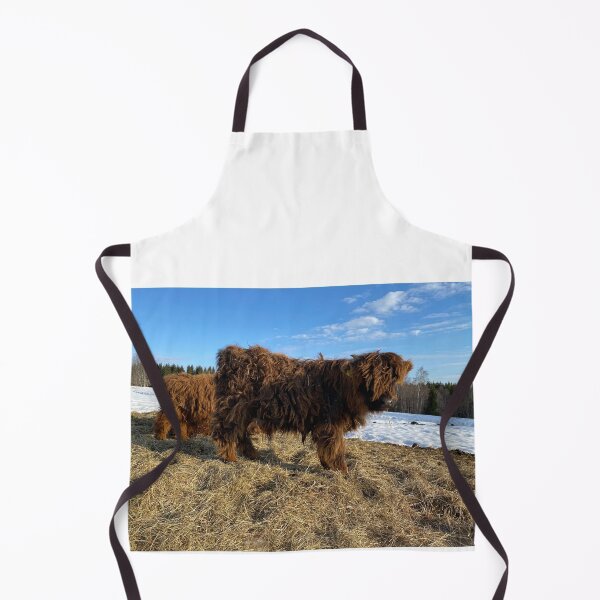Aperçu de l'œuvre Scottish Highland Cattle Calf 4380 créée et vendue par SaarelaHighland.