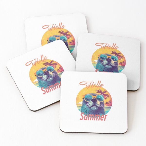 Item preview, Hello Summer Sea Lion designed and sold by TeePulseMania.