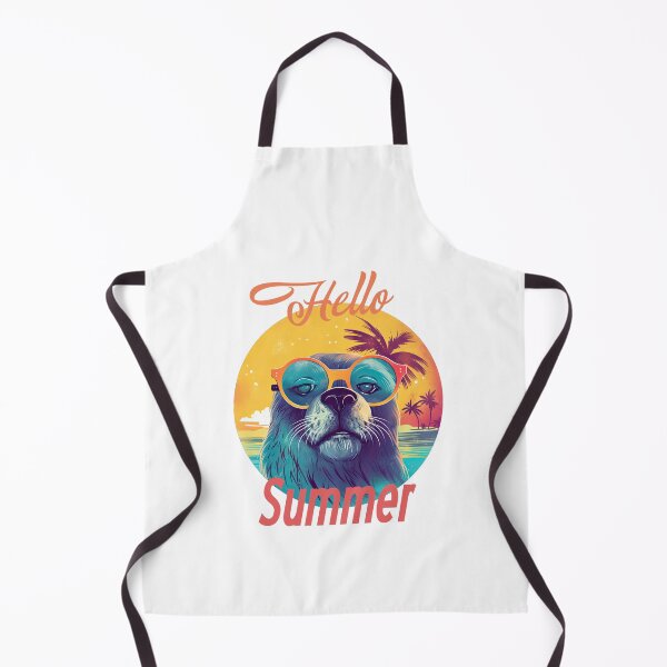 Item preview, Hello Summer Sea Lion designed and sold by TeePulseMania.