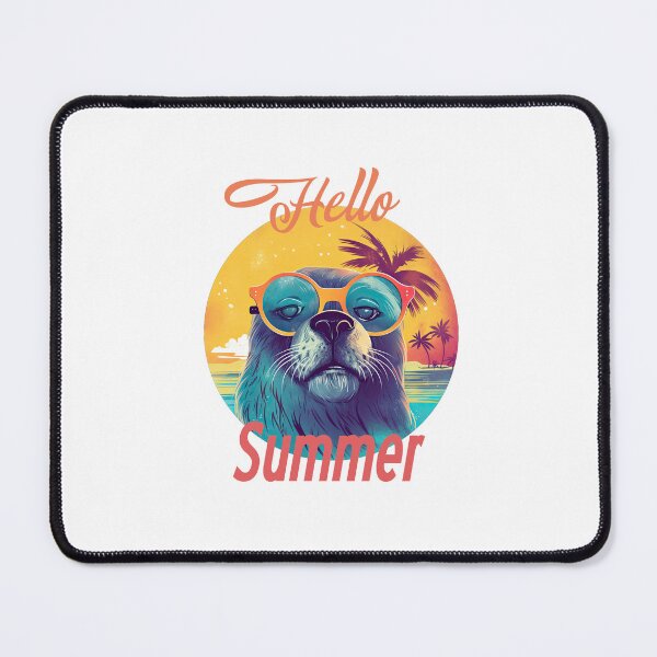 Item preview, Hello Summer Sea Lion designed and sold by TeePulseMania.