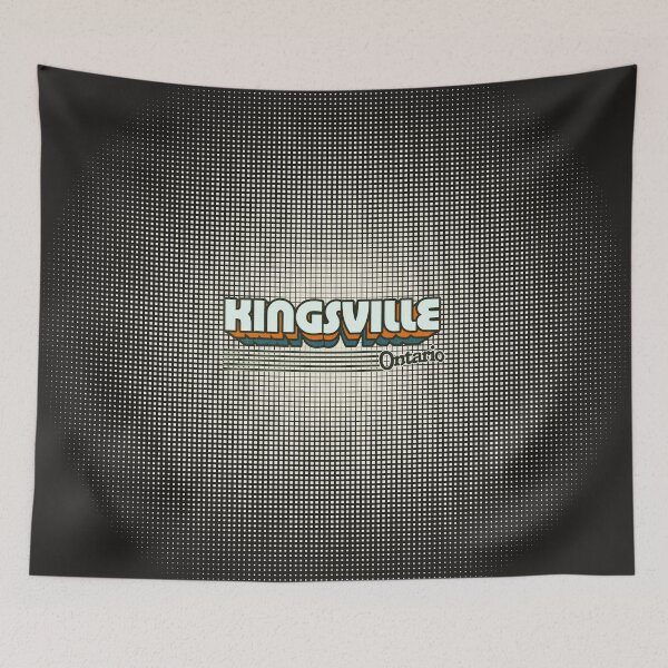 Item preview, Kingsville, Ontario | Retro Stripes designed and sold by retroready.