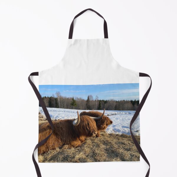 Item preview, Scottish Highland Cattle Cow and calf 4381 designed and sold by SaarelaHighland.