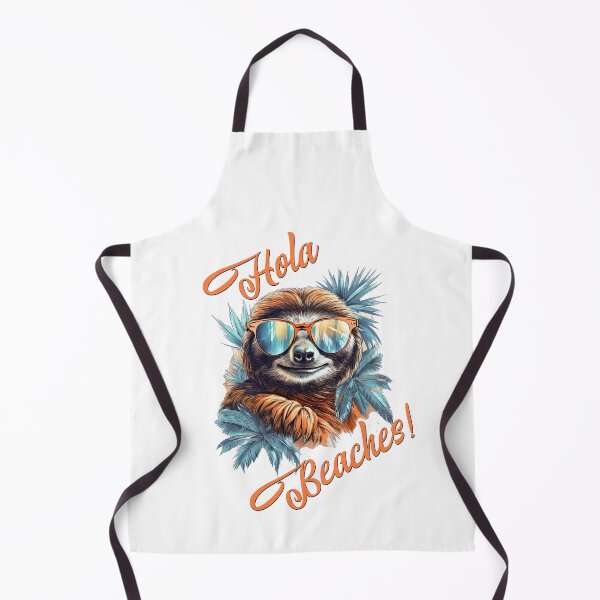 Item preview, Hola Beaches Sloth designed and sold by TeePulseMania.