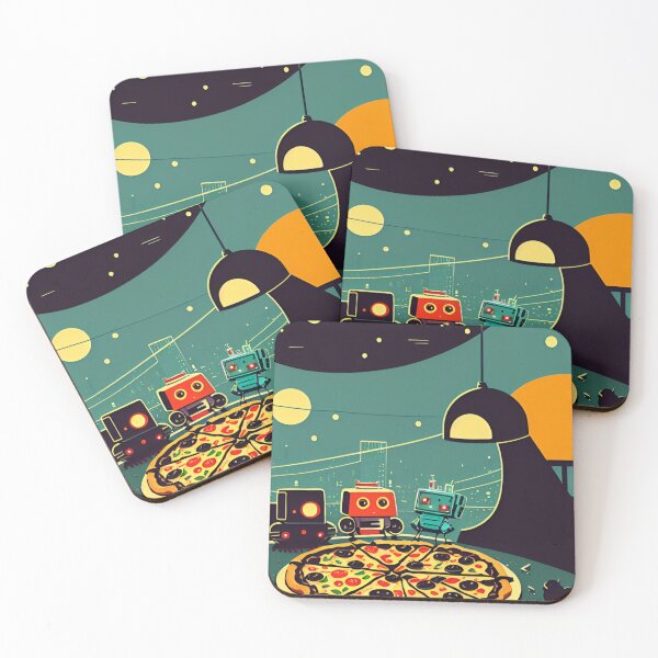 Item preview, Robot Pizza Time designed and sold by GOOD GALAXY.