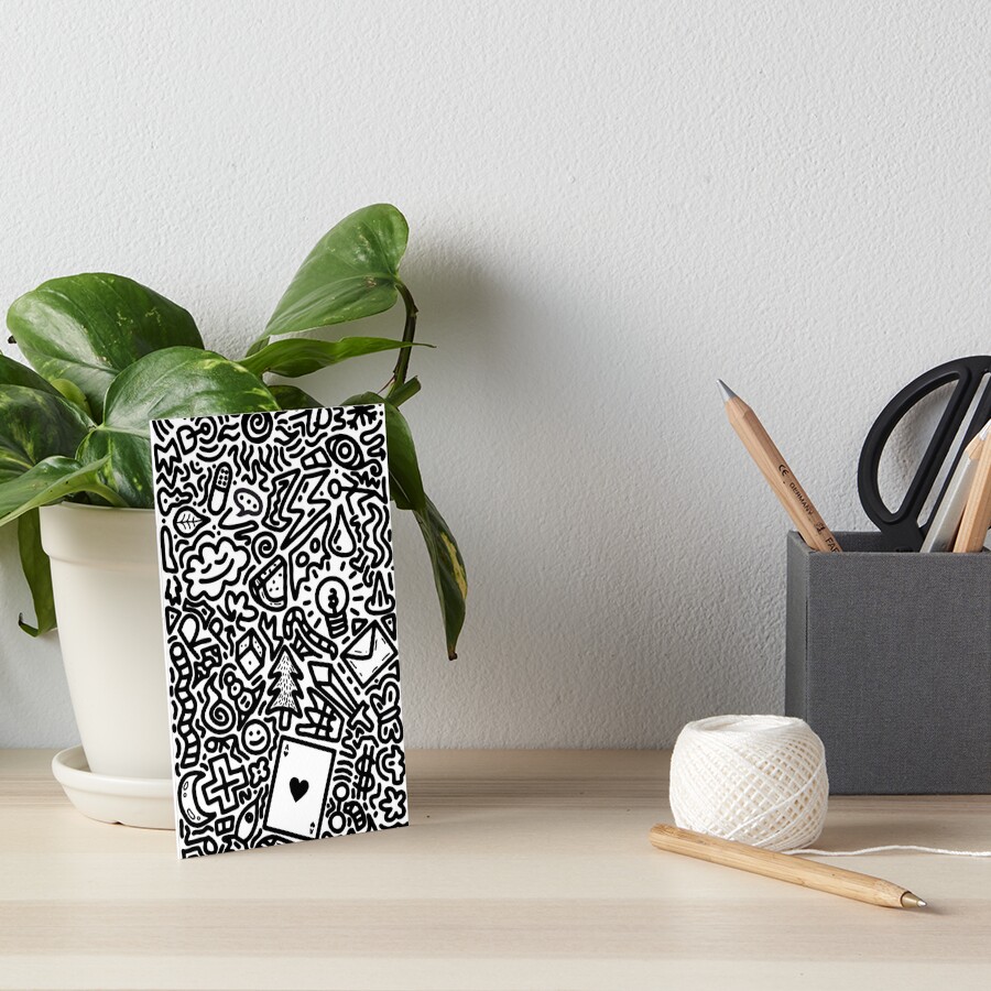 Item preview, Art Board Print designed and sold by zon-.