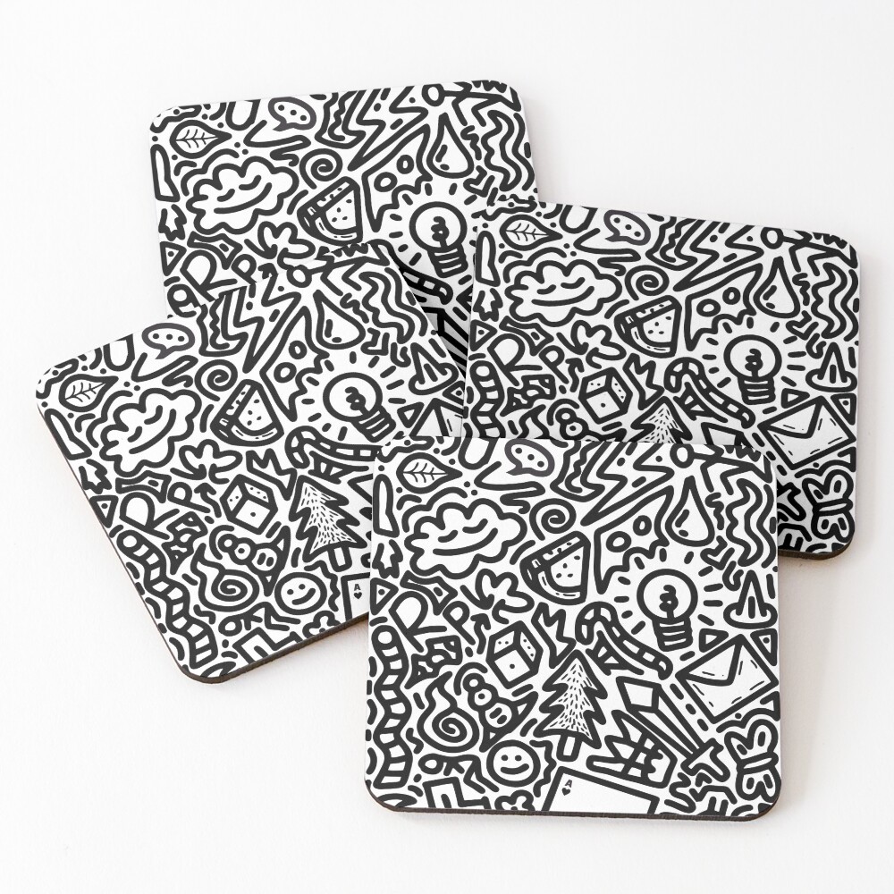 Item preview, Coasters (Set of 4) designed and sold by zon-.