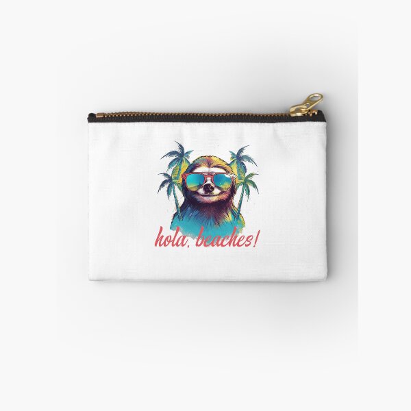 Item preview, Hola Beaches Sloth simple designed and sold by TeePulseMania.