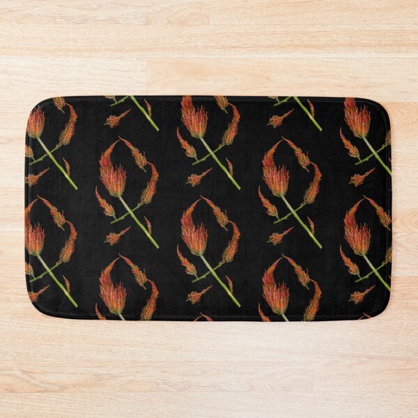 Item preview, Wool Flower 1 Dark Floral designed and sold by LindasPhotoArt.