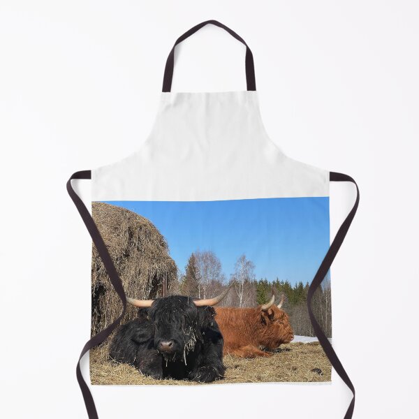 Aperçu de l'œuvre Scottish Highland Cattle Cows 4384 créée et vendue par SaarelaHighland.