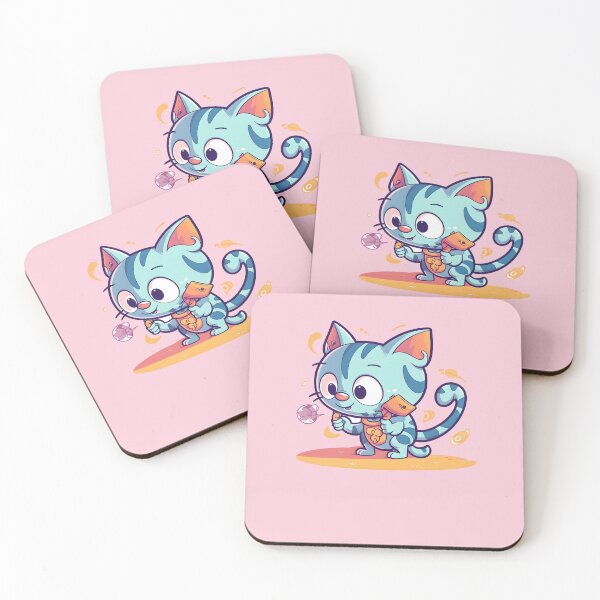 Item preview, baby cat sneaking away with a stolen item designed and sold by M16ka7a.