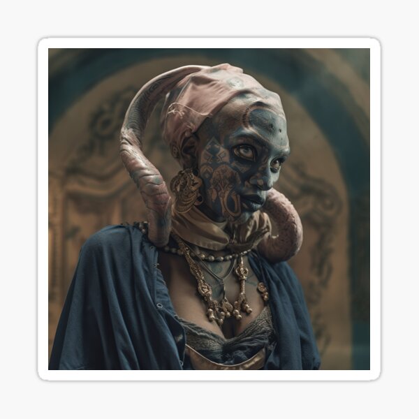 "The empress" by AtelierSG Sticker