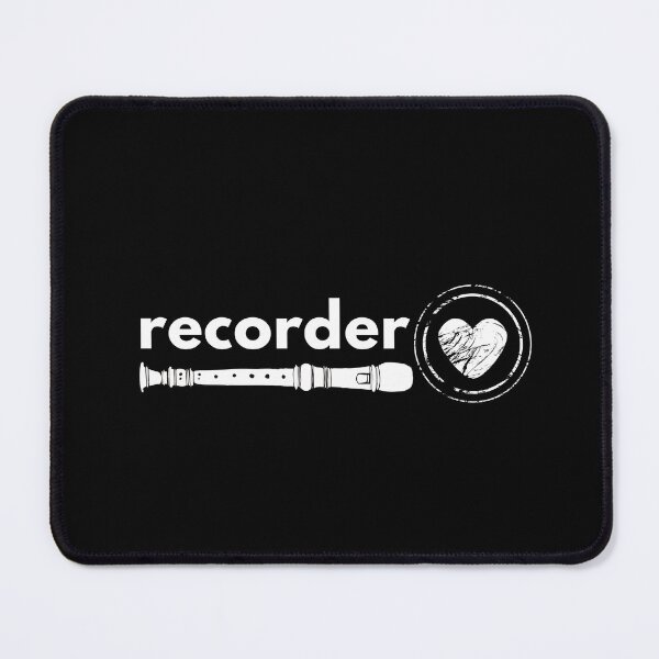 Item preview, Recorder - writing with a heart - english version designed and sold by piesdesignart.