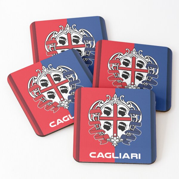 Item preview, Cagliari Sardegna Sardinia - Red Blue - Emblem - Coat of arms - old style designed and sold by miskaralise.