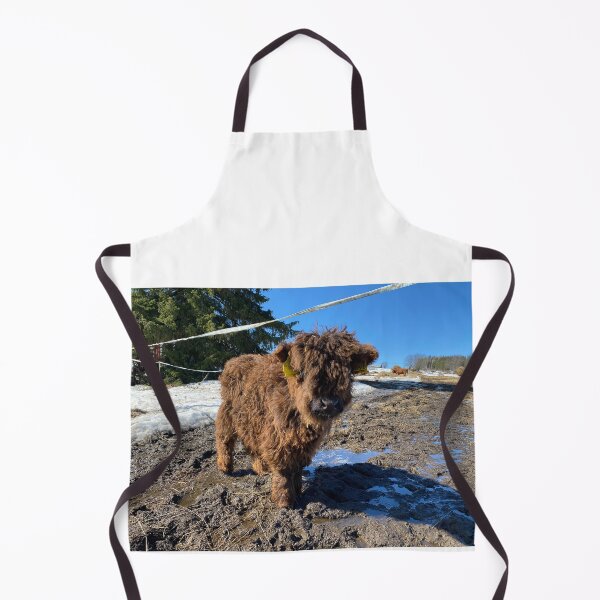Aperçu de l'œuvre Scottish Highland Cattle Calf 4389 créée et vendue par SaarelaHighland.