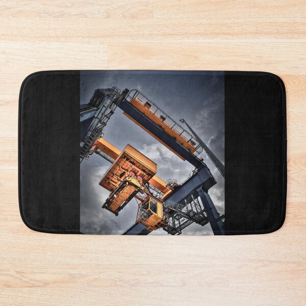 Item preview, Crane in the port of Duisburg - A crane in the port of Duisburg. designed and sold by Ruhrpottpicture.