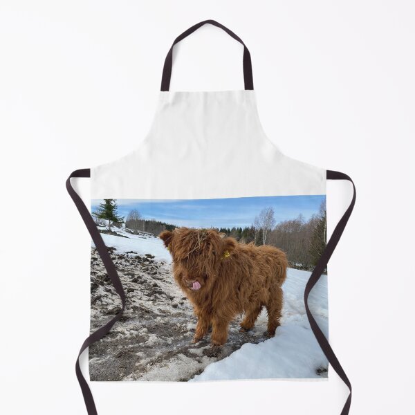 Aperçu de l'œuvre Scottish Highland Cattle Calf 4393 créée et vendue par SaarelaHighland.
