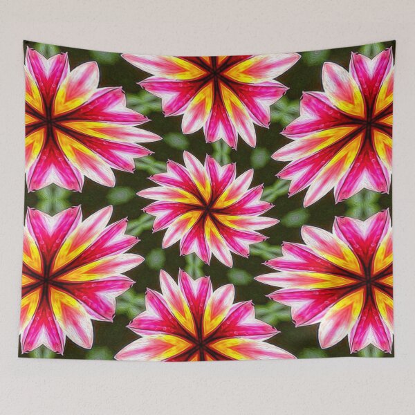 Item preview, Gorgeous Flowers Pattern designed and sold by Patternflower.