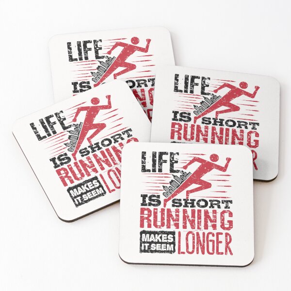 Item preview, Life Is Short Running Makes It Seem Longer designed and sold by jaygo.