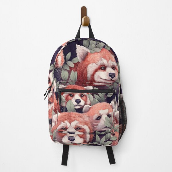 Item preview, Red Pandas Fantastic Animals Retro Watercolor Pattern designed and sold by SecretDicer.