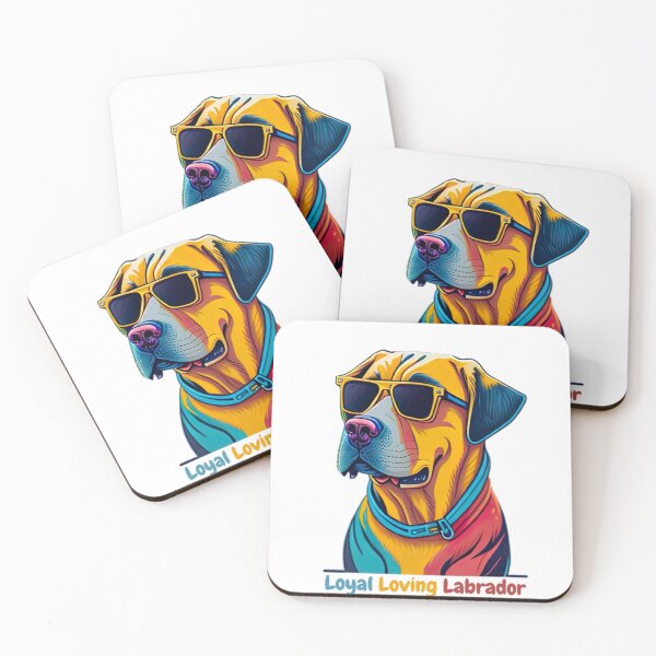 Item preview, Loyal Loving Labrador | Retro Labrador designed and sold by AccendoStore.