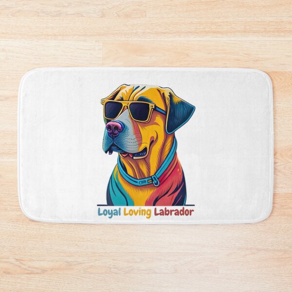 Item preview, Loyal Loving Labrador | Retro Labrador designed and sold by AccendoStore.