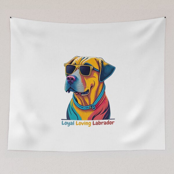 Item preview, Loyal Loving Labrador | Retro Labrador designed and sold by AccendoStore.