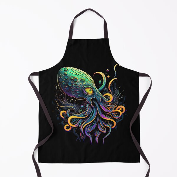 Item preview, Psychedelic Octopus Squid Alien designed and sold by ATEGO.