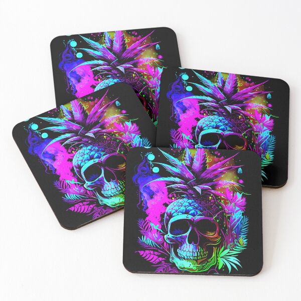Item preview, Pineapple's Curse Tropical Skull  designed and sold by MindWave THC.