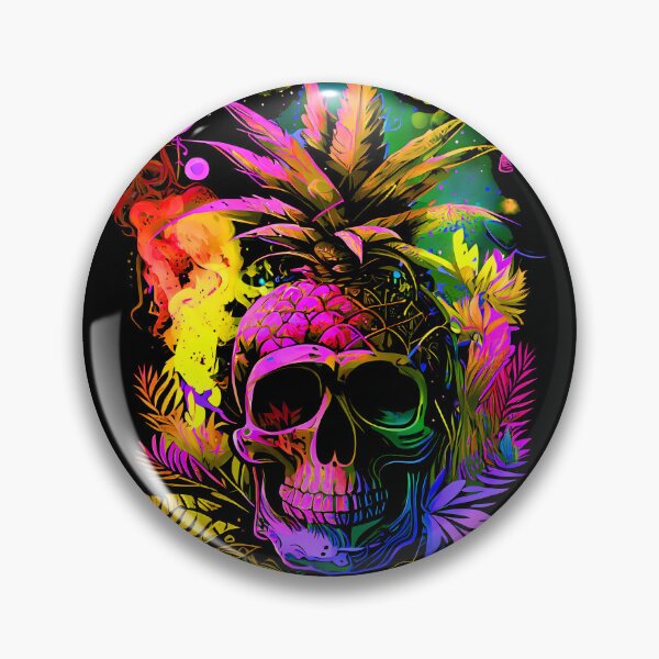Artikelvorschau, Ananas-Fluch-Tropenschädel entworfen und verkauft von MindWave THC.