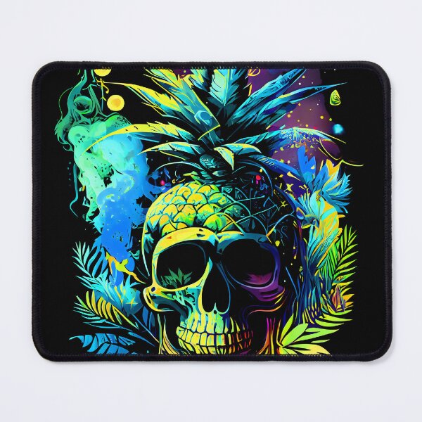 Item preview, Pineapple's Curse Tropical Skull  designed and sold by MindWave THC.